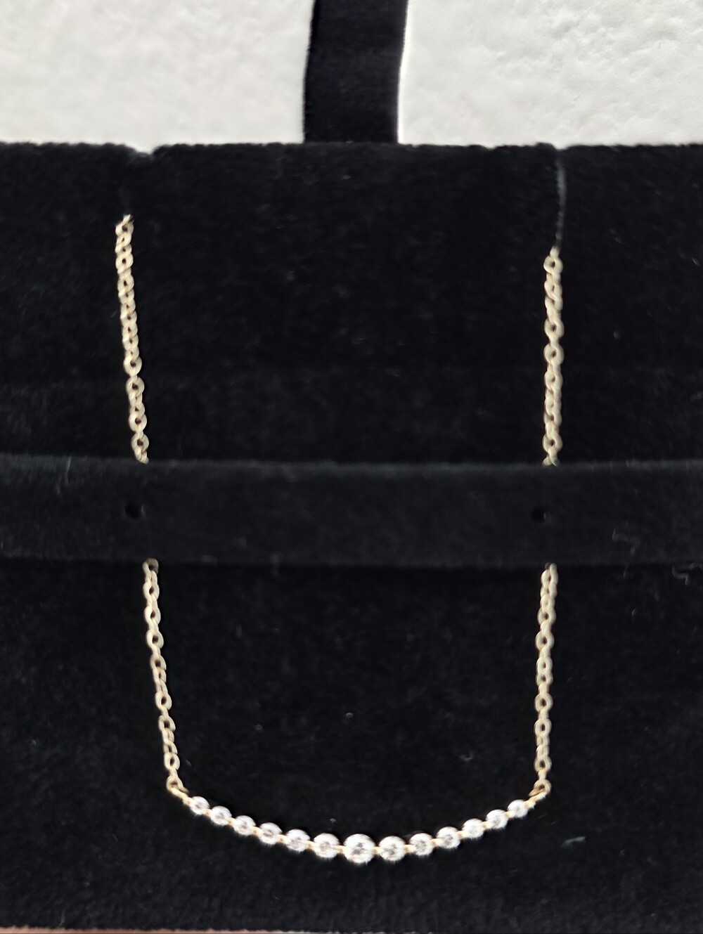Ring Concierge Graduated Single Prong Diamond Necklace - Picture 3 of 4